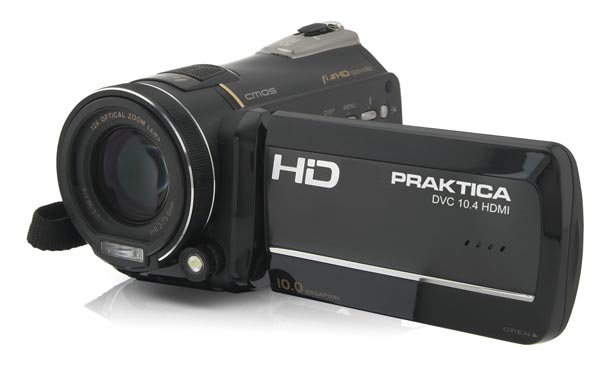 Видеокамера высокой чёткости с сенсорным дисплеем Praktica DVC 10.4 HDMI.
