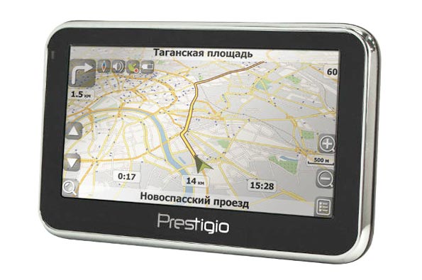 Анонс в России - GPS-навигаторы Prestigio GeoVision GV4300 и GV5300.