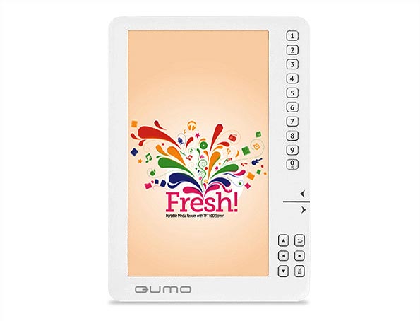 Qumo Fresh!: TFT-ридер с возможностью воспроизведения HD-видео.