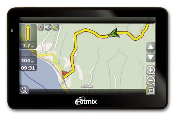 Компания Ritmix анонсировала три GPS-навигатора на платформе SiRF Atlas V.