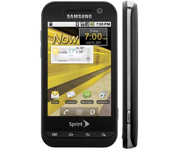 Samsung Conquer 4G: смартфон с поддержкой WiMAX.