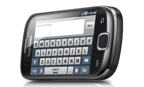 Android-смартфон с QVGA-экраном - Samsung Galaxy Fit.