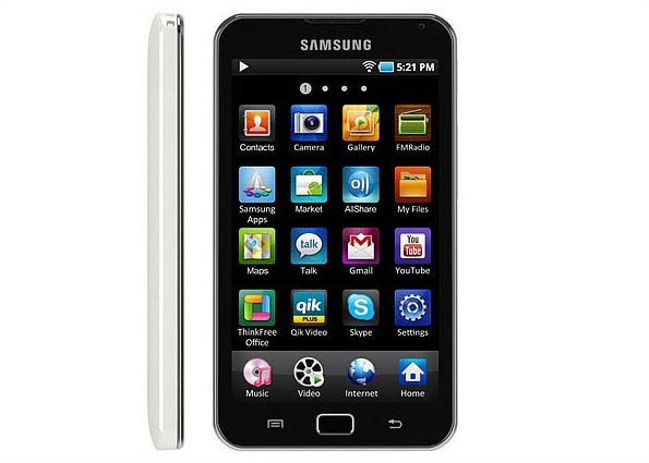 Samsung Galaxy Player: портативные медиаплееры на платформе Android.