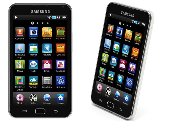 Samsung Galaxy S WiFi - мини-планшеты  представлены в России.