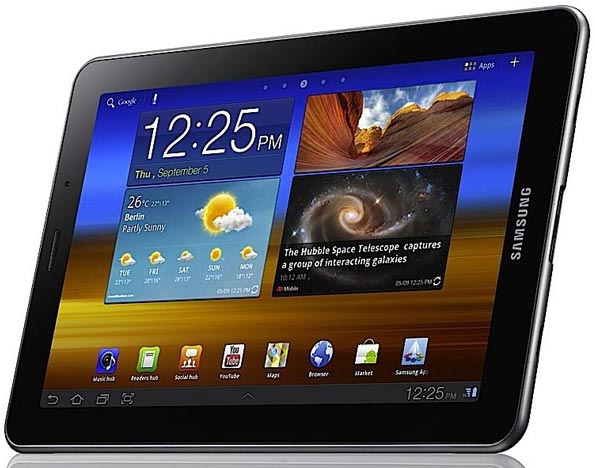 Samsung Galaxy Tab 7.7 - планшет получил дисплей Super AMOLED Plus.