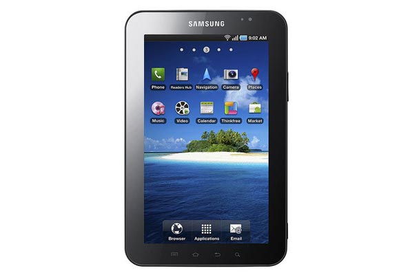 Samsung Galaxy Tab - планшет получил дисплей Super TFT.