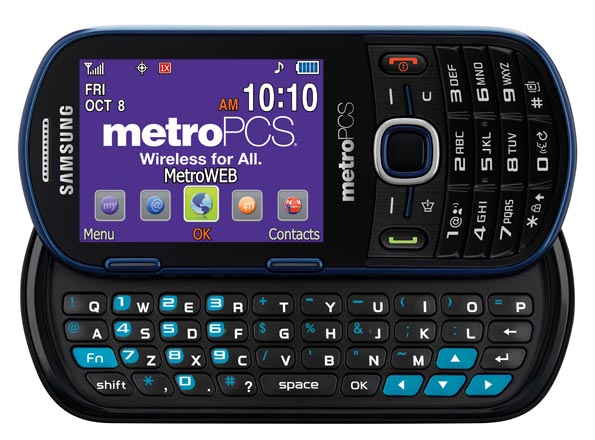 Очередной телефон с выдвижной QWERTY-клавиатурой - Samsung Messager III: 