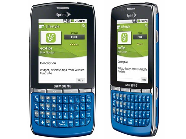 Samsung Replenish и Restore: «зелёные» телефоны с QWERTY-клавиатурой.
