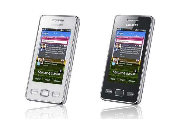 Анонс от компании Samsung - мобильный телефон Samsung S5260 Star II.