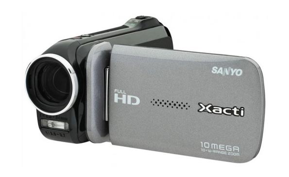 Full HD-видеокамера с 10,7-мегапиксельной матрицей - Sanyo Xacti VPC-GH4.