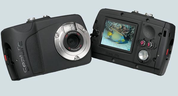 SeaLife Mini II: фотоаппарат с возможностью подводной съёмки.