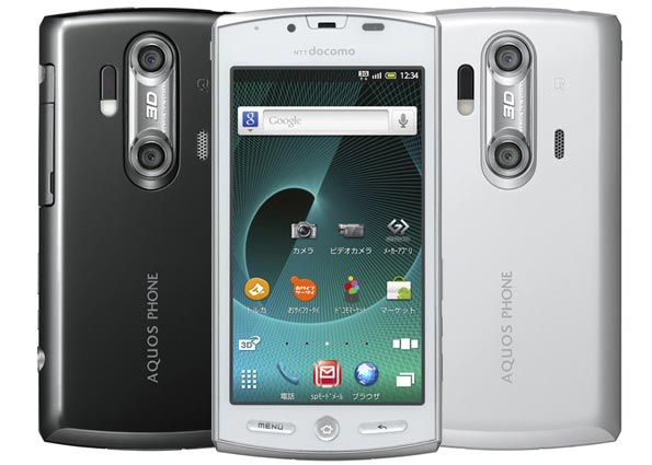 Sharp Aquos Phone SH-12C: смартфон с поддержкой 3D-контента.