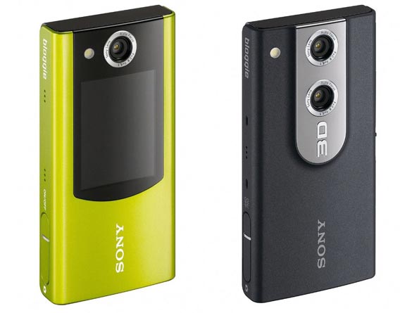 Будущей весной Sony выпускает три компактные видеокамеры Bloggie.