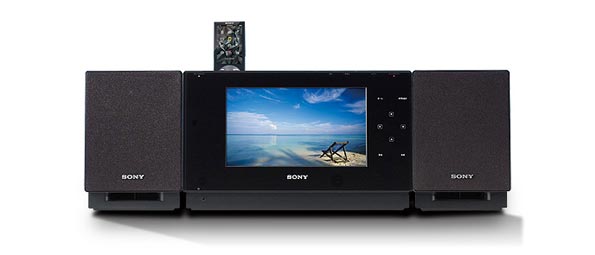 Аудиосистема с DVD-приводом и 9-дюймовым дисплеем - Sony CMT-L7D.