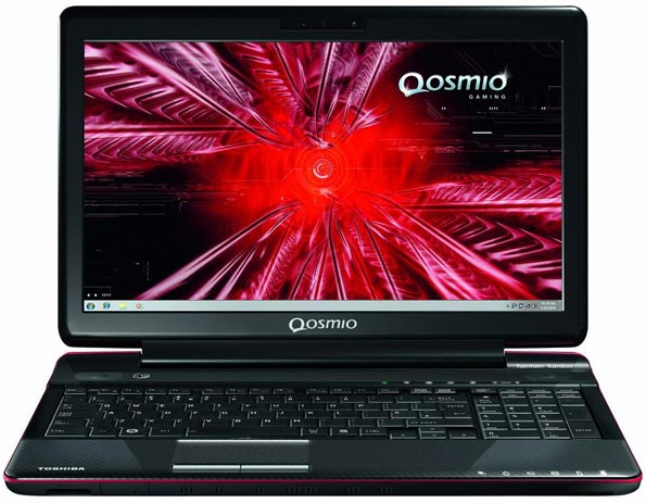 Toshiba Qosmio F750 3D: ноутбук с поддержкой объёмного контента.