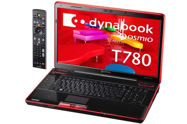 Мощный ноутбук с 18,4-дюймовым дисплеем - Toshiba Qosmio T780.