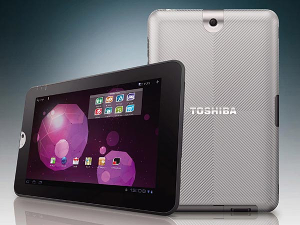 Toshiba Regza Tablet AT300: Android-планшет с диагональю 10,1 дюйма.