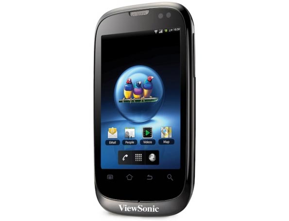 ViewSonic V350 - смартфон  поддерживает установку двух сим-карт.