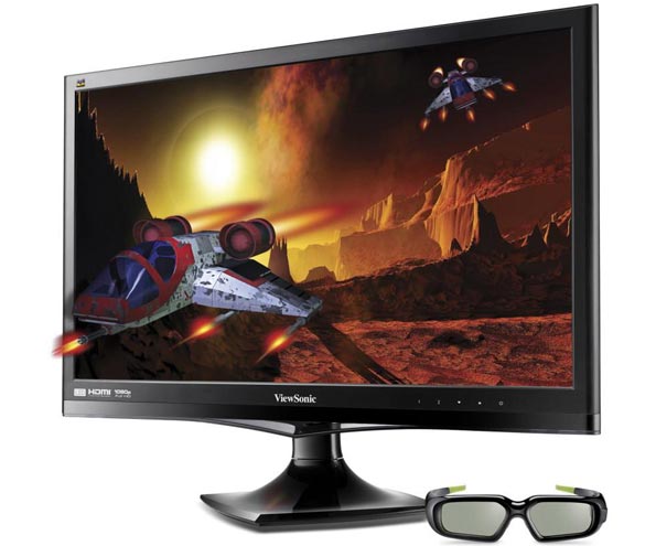 ViewSonic V3D245 - монитор с поддержкой 3D поступит в продажу до конца августа.