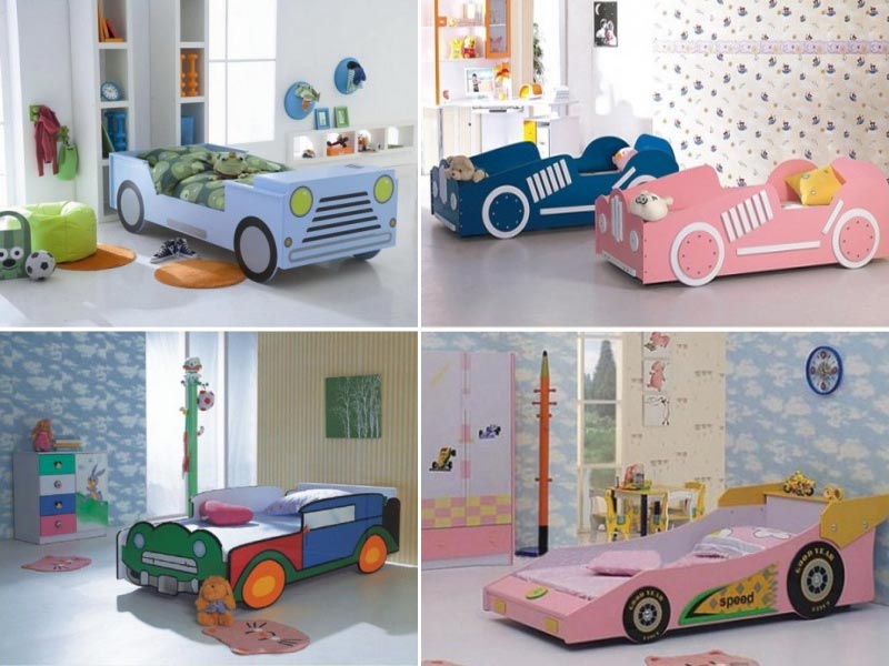 Детская комната в стиле авто - идеи оформления от французкой компании Matelpro.