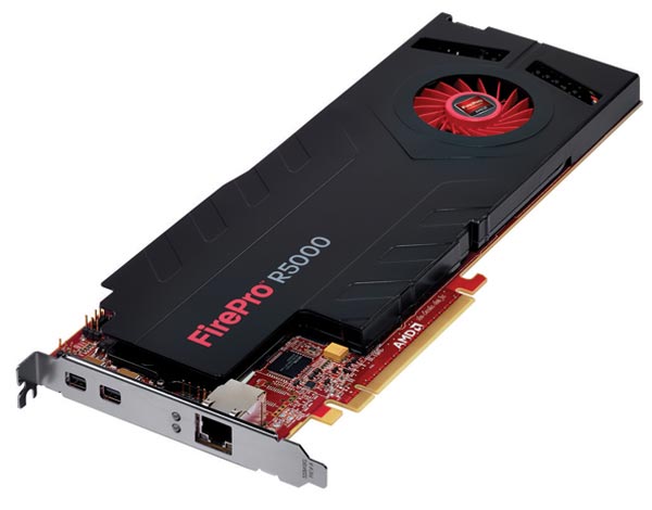 AMD FirePro R5000: видеокарта для центров обработки данных.