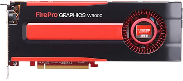 AMD FirePro W9000 - AMD представила самый мощный в мире профессиональный видеоадаптер.