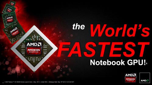 AMD Radeon HD 8970M: самый быстрый графический процессор для ноутбуков.