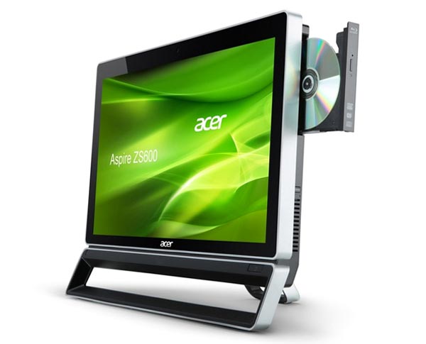 Acer Aspire ZS600 - моноблок с мультитач-дисплеем.
