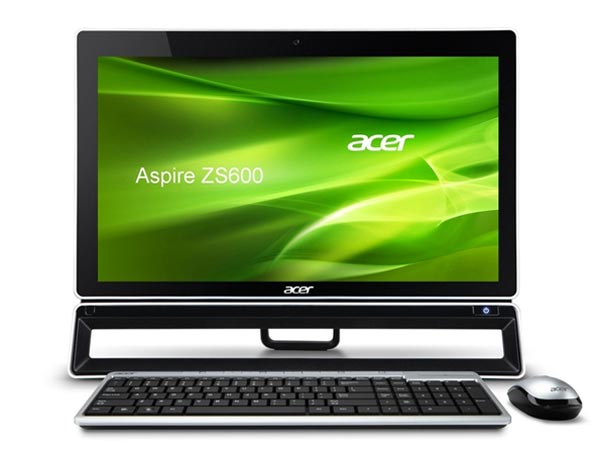 Acer Aspire ZS600 - моноблок с мультитач-дисплеем.
