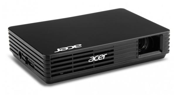 Acer C120: компактный проектор для ноутбуков.