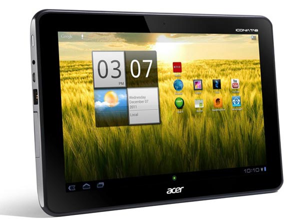 Acer серии Iconia Tab - планшет Acer Iconia Tab 8200 во втором квартале.
