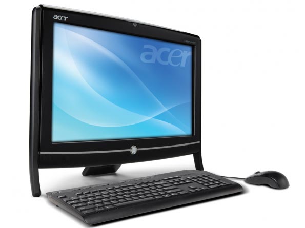 Acer Veriton Z2620G и Z2610G: десктопы-моноблоки с 20-дюймовым дисплеем.