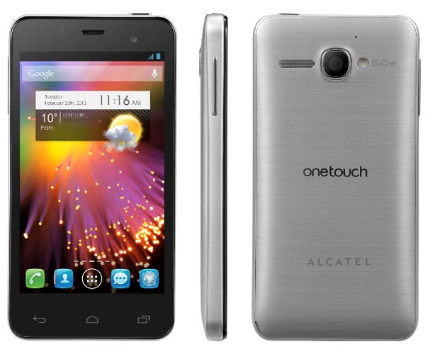 Alcatel One Touch Star 6010: «гуглофон» с 4-дюймовым тачскрином.