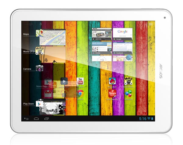 Archos 97 Titanium HD: планшет с дисплеем высокого разрешения.