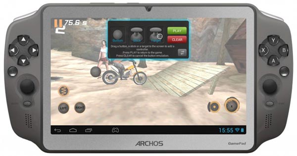 Archos GamePad - игровой мини-планшет поступил в продажу.