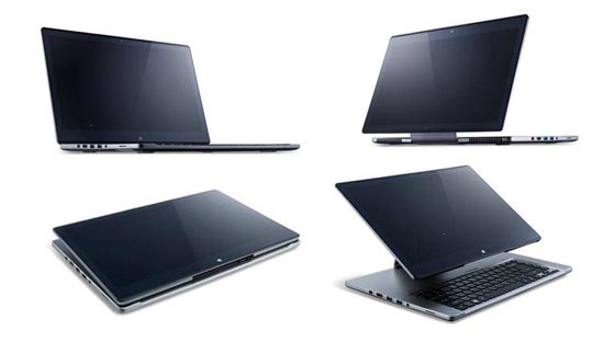 Aspire R7 - необычный ноутбук-трансформер от Acer выходит на российский рынок.