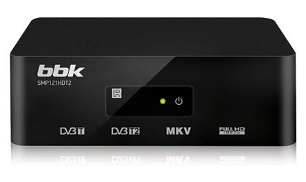 BBK SMP121HDT2 - цифровой DVB-T/T2-ресивер уже в продаже