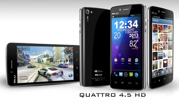 BLU Products анонсирует смартфоны Quattro на платформе Tegra 3. BLU Products анонсирует смартфоны Quattro на платформе Tegra 3.