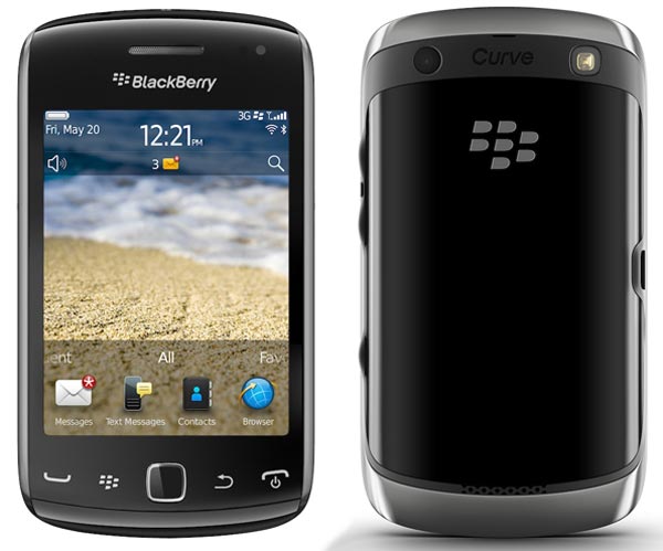 BlackBerry Curve - RIM представила первый коммуникатор серии с тачскрином.