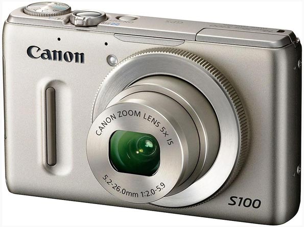 Canon PowerShot S100: компактная фотокамера с 12,1-мегапиксельной матрицей.