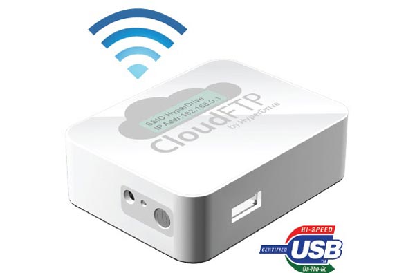Cloud FTP превратит USB-накопитель в беспроводное хранилище данных.