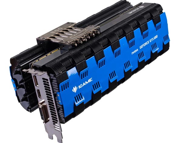 Colorful iGame GTX 680 - Colorful создала первую в мире видеокарту с пассивным охлаждением. Colorful iGame GTX 680 - Colorful создала первую в мире видеокарту с пассивным охлаждением.