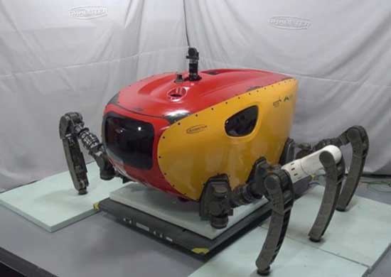 Crabster: робот-краб для изучения морских глубин.