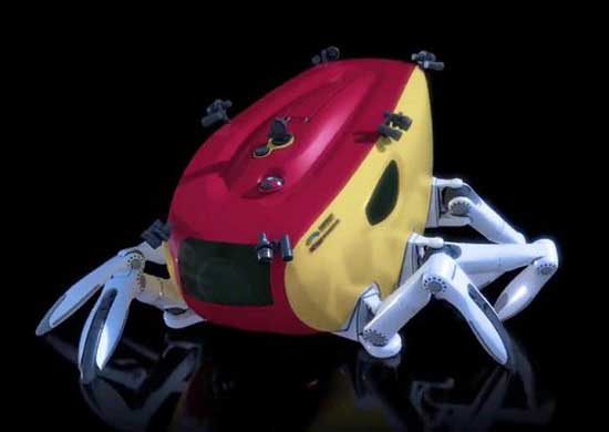 Crabster: робот-краб для изучения морских глубин.