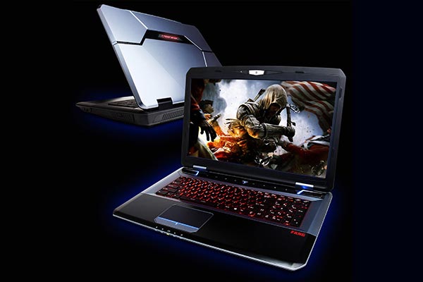 CyberPowerPC FangBook X7: игровой ноутбук на платформе Intel.