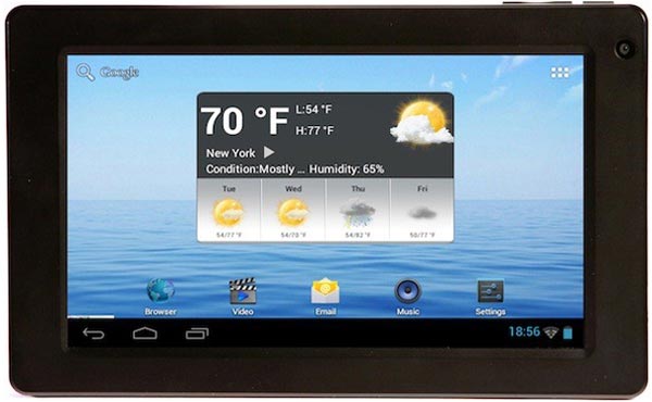 E Fun Next 7S: бюджетный планшет на базе Android 4.0 Ice Cream Sandwich.