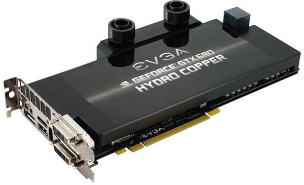 EVGA GeForce GTX 680 Hydro Copper - EVGA оснащает видеокарту водоблоком. EVGA GeForce GTX 680 Hydro Copper - EVGA оснащает видеокарту водоблоком.