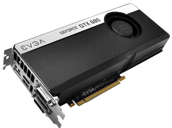 EVGA GeForce GTX 680 SC Signature: «игровая» видеокарта с заводским разгоном.
