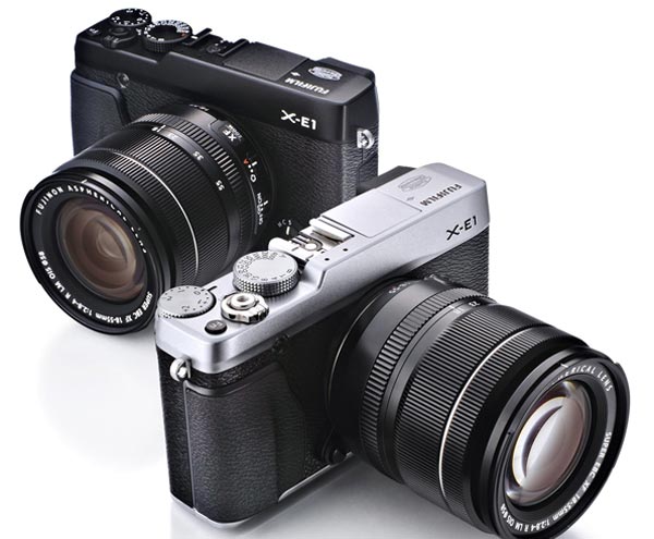 Fujifilm X-E1: беззеркальный фотоаппарат с 16-мегапиксельной матрицей.