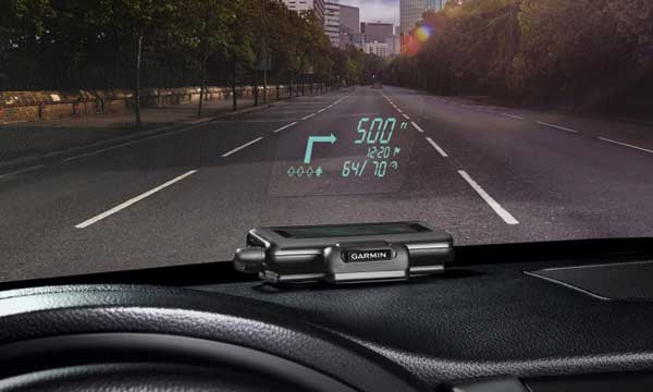 Garmin встроит навигатор в лобовое стекло автомобиля.